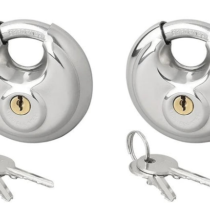 Cantonal Disqueurs à fermeture identique en acier trempé (2 pièces)