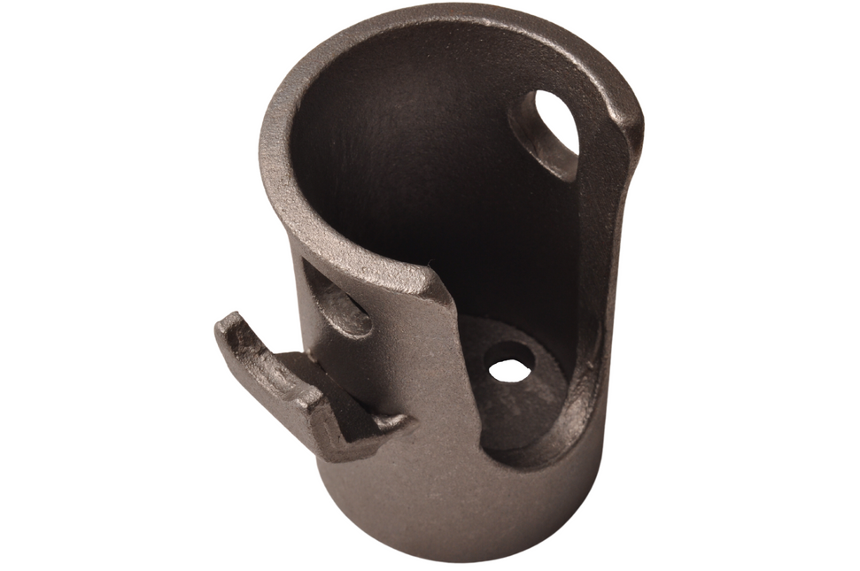 Cantonal Douille de benne avec lèvre - à droite avec lèvre ouverte à droite vers le bas