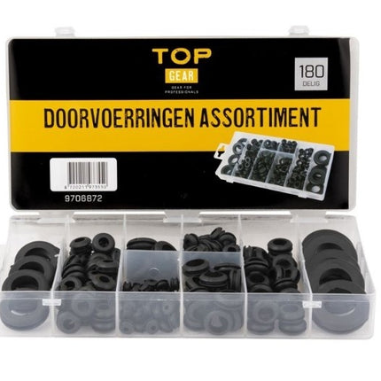 Cantonal Douilles de passage, assortiment de 180 pièces