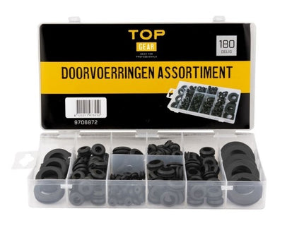 Cantonal Douilles de passage, assortiment de 180 pièces