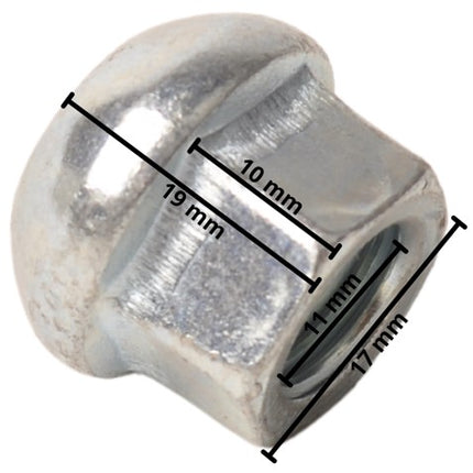 Cantonal Écrou de roue à portée sphérique (M12 x 1,5)