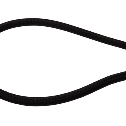 Cantonal Elastique de serrage avec crochet (noir) 230 mm