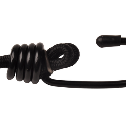 Cantonal Elastique de serrage avec crochet (noir) 230 mm