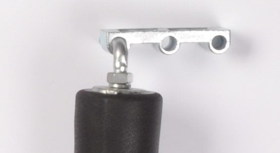 Cantonal Embout barre barre thoracique vans 53x43 mm - 90 degrés