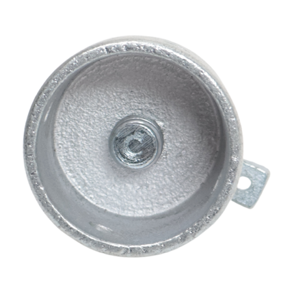 Cantonal Embout barre thoracique remorque pour chevaux 53x43 mm - crochet rond