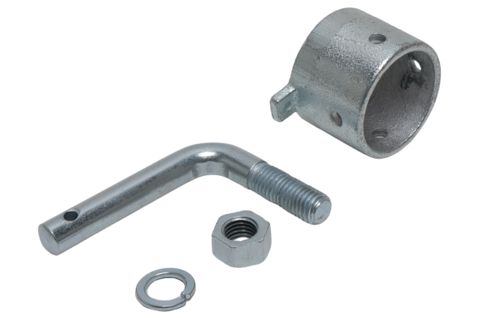 Cantonal Embout barre thoracique vans 53x43 mm - 90 degrés