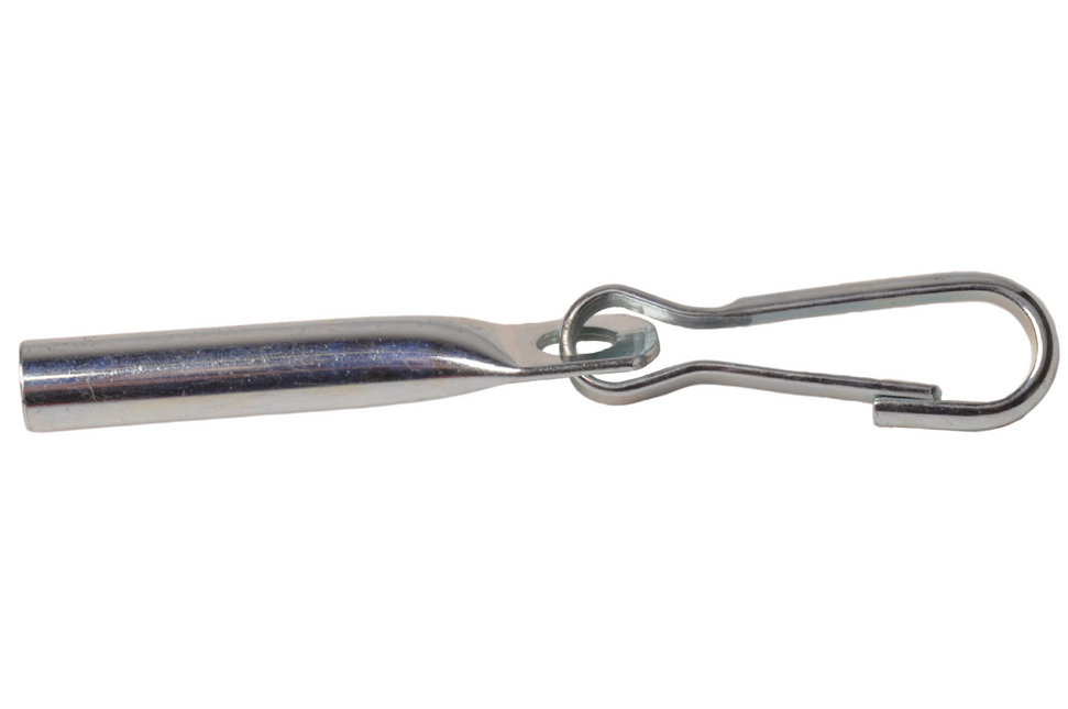 Cantonal Extrémité de corde avec crochet pour corde et cordons (8 mm) 4 pièces