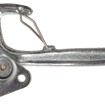 Cantonal Fermeture à levier coudé DROITE petit type 1 avec ressort (petite plaque de montage)
