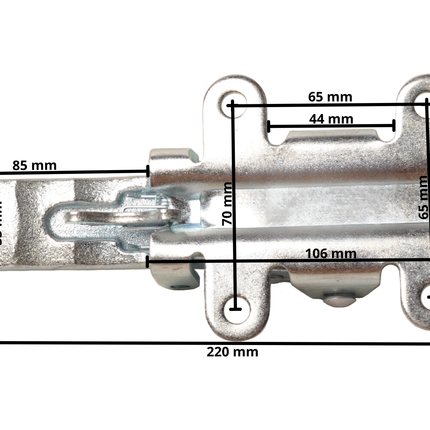 Cantonal Fermeture excentrique Grande