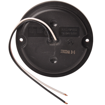 Cantonal Feu antibrouillard ronds - 95x25 mm - LED - avec connexion de fil unique