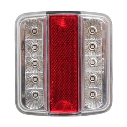 Cantonal Feu arrière de remorque - Cantonal LED - droite - 100x100x35 mm - petit format