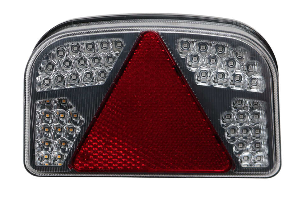 Cantonal Feu arrière de remorque - Cantonal LED - droite - 244x149x48 mm - 56 LEDs