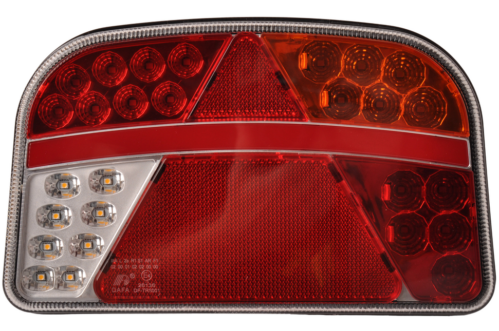 Cantonal Feu arrière de remorque - Cantonal LED - droite - connecteur 8 broches baïonnette - Plug & Play