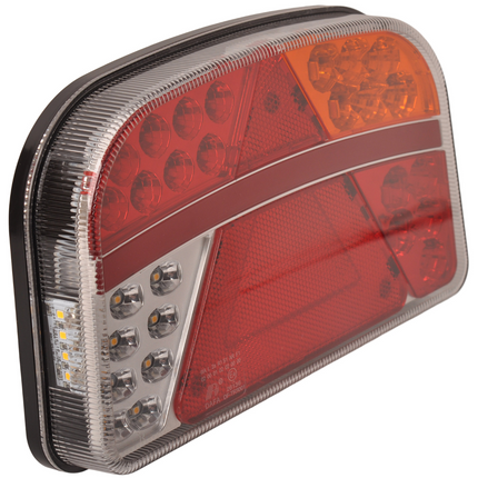 Cantonal Feu arrière de remorque - Cantonal LED - droite - connecteur 8 broches baïonnette - Plug & Play