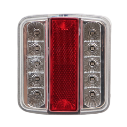 Cantonal Feu arrière de remorque - Cantonal LED - gauche - 100x100x35 mm - petit format