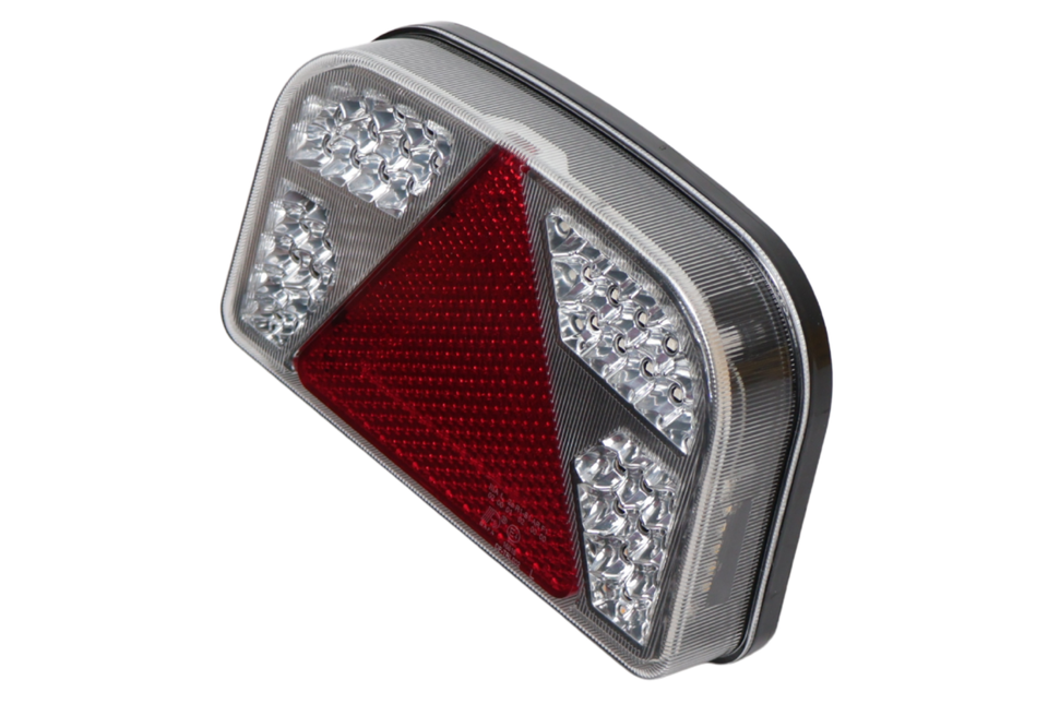 Cantonal Feu arrière de remorque - Cantonal LED - gauche - 244x149x48 mm - 56 LEDs