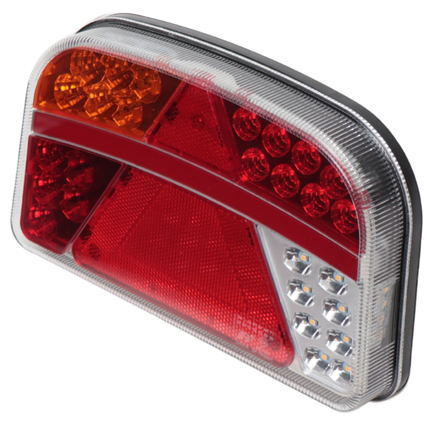 Cantonal Feu arrière de remorque - Cantonal LED - gauche - connecteur 8 broches baïonnette