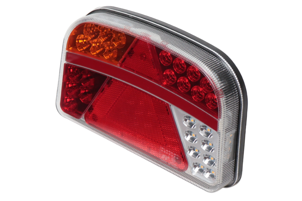 Cantonal Feu arrière de remorque - Cantonal LED - gauche - connecteur 8 broches baïonnette