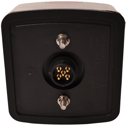 Cantonal Feu arrière de remorque - Cantonal LED - gauche/droite - 4 fonctions - 105x98x35 mm - connecteur 5 broches baïonnette