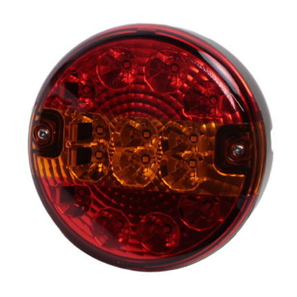 Cantonal Feu arrière de remorque - Cantonal LED - rond - 140x80 mm