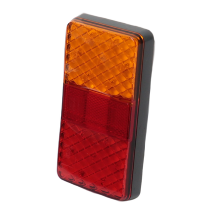 Cantonal Feu arrière de remorque - Cantonal - vertical - 80x150x24 mm - 3 fonctions