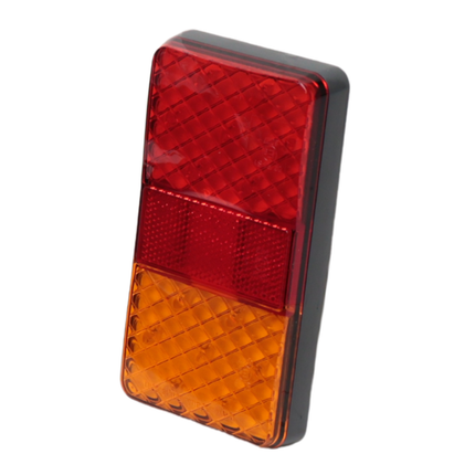 Cantonal Feu arrière de remorque - Cantonal - vertical - 80x150x24 mm - 3 fonctions