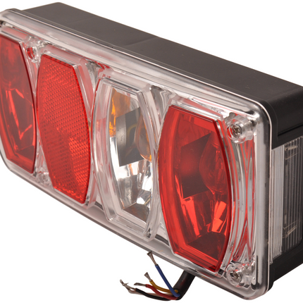 Cantonal Feu arrière de remorque - Cantonal - Vintage - gauche - 220x100x55 mm