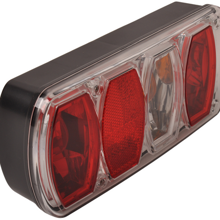 Cantonal Feu arrière de remorque - Cantonal - Vintage - gauche - 220x100x55 mm