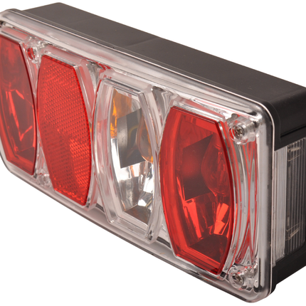 Cantonal Feu arrière de remorque - Cantonal - Vintage - gauche - 220x100x55 mm