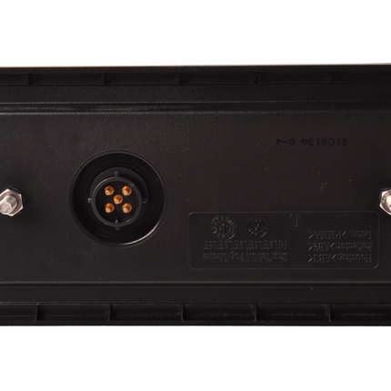 Cantonal Feu arrière de remorque - Glotrac - LED - gauche - 230x105x40 mm - avec feu de brouillard et réflecteur