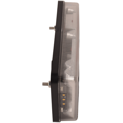 Cantonal Feu arrière droit LED - 230x105x40 mm - feu de recul et catadioptre inclus