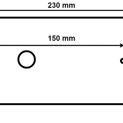 Cantonal Feu arrière droit LED - 230x105x40 mm - feu de recul et catadioptre inclus