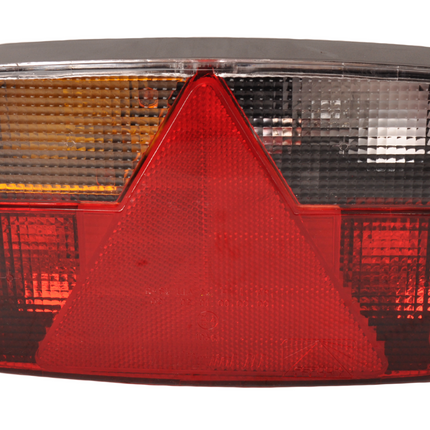 Cantonal Feu arrière gauche Aspöck Multipoint 3 - 8 broches - 244x138x60 mm - avec connecteur Aspöck intégré