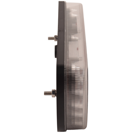 Cantonal Feu arrière gauche LED - 230x105x40 mm - avec feu antibrouillard et réflecteur