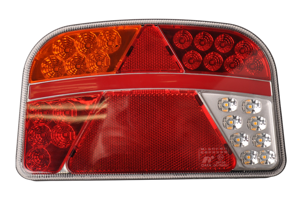 Cantonal Feu arrière gauche LED - 8 broches - plug&play