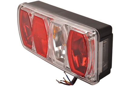 Cantonal Feu arrière gauche vintage  (220x100x55 mm)