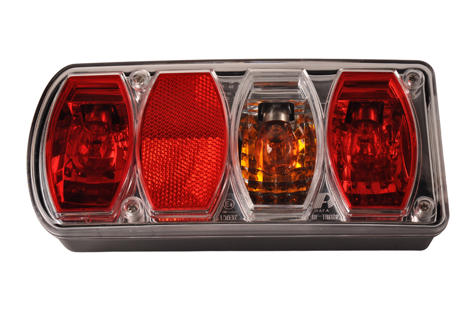 Cantonal Feu arrière gauche vintage  (220x100x55 mm)