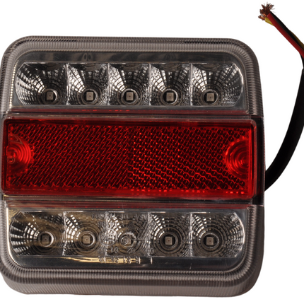 Cantonal Feu arrière LED petite taille gauche 100x100x35 mm