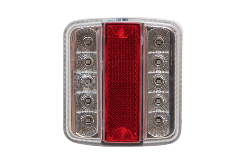 Cantonal Feu arrière LED petite taille gauche 100x100x35 mm