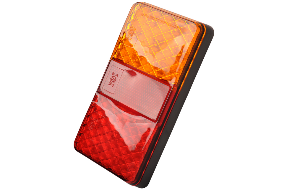 Cantonal Feu arrière vertical 80x150x24 mm - 3 fonctions