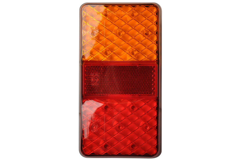 Cantonal Feu arrière vertical 80x150x24 mm - 3 fonctions