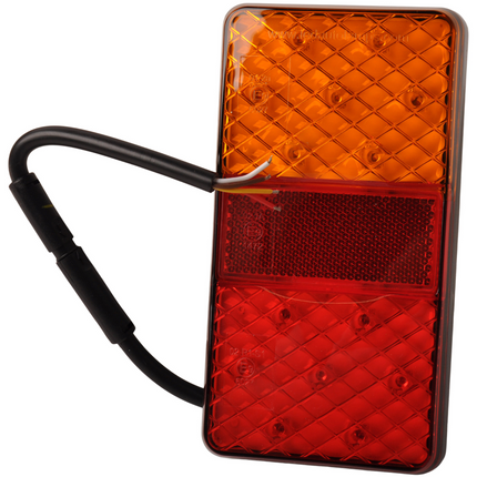 Cantonal Feu arrière vertical 80x150x24 mm - 3 fonctions