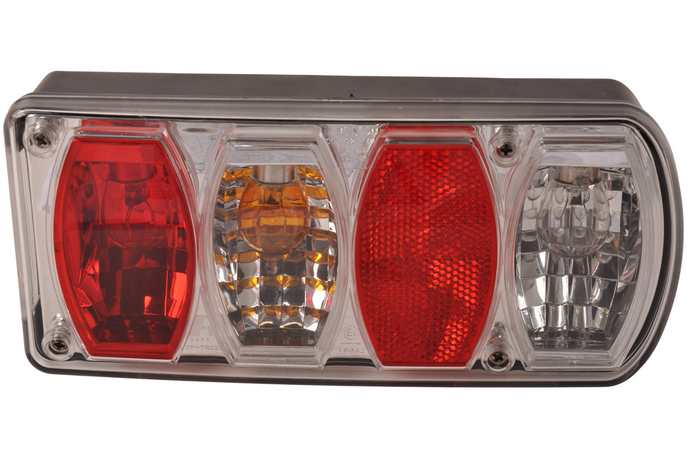 Cantonal Feu arrière vintage droit (220x100x55 mm)