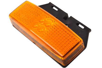 Cantonal Feu de gabarit latéral - feu de gabarit orange/jaune - connexion de câble détachée - LED