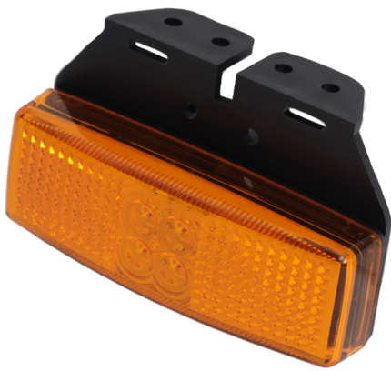 Cantonal Feu de gabarit latéral - feu de gabarit orange/jaune - connexion de câble détachée - LED