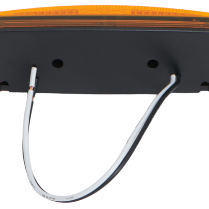 Cantonal Feu de gabarit latéral rectangulaire - feu de gabarit orange/jaune - connexion de câble unique - LED