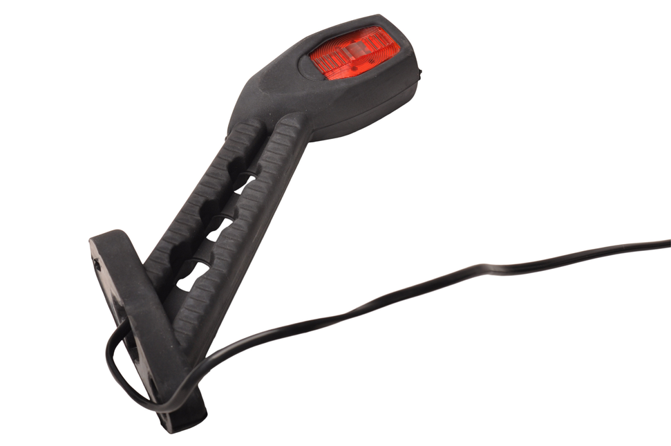 Cantonal Feu de gabarit LED - droit - blanc/orange/rouge