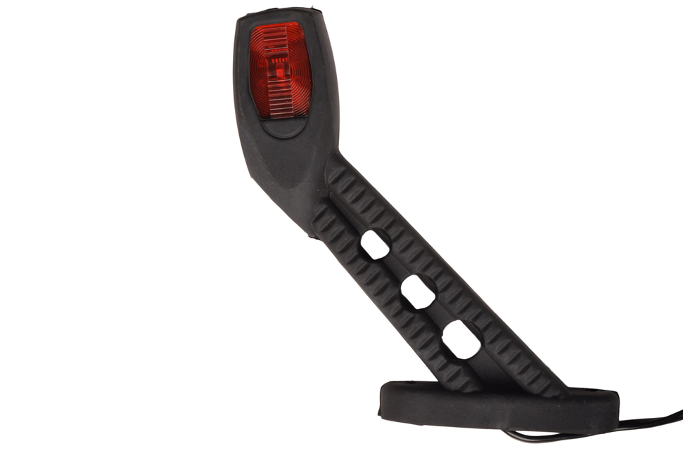 Cantonal Feu de gabarit LED - droit - blanc/orange/rouge
