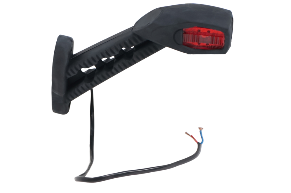 Cantonal Feu de gabarit LED - droit - blanc/orange/rouge