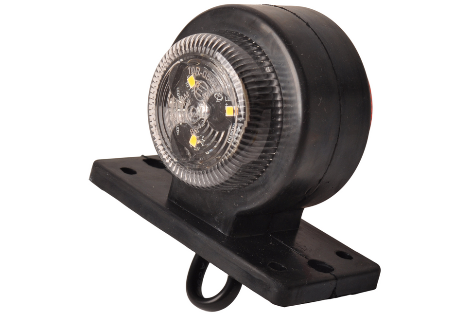 Cantonal Feu de gabarit LED rouge/blanc 40x90x75 mm